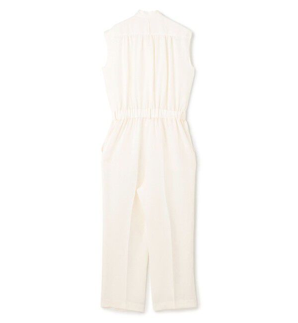 BEIGE,「【洗える】BERNARD / リネンノースリーブオールインワン」|オールインワン|