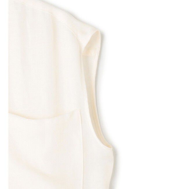 BEIGE,「【洗える】BERNARD / リネンノースリーブオールインワン」|オールインワン|