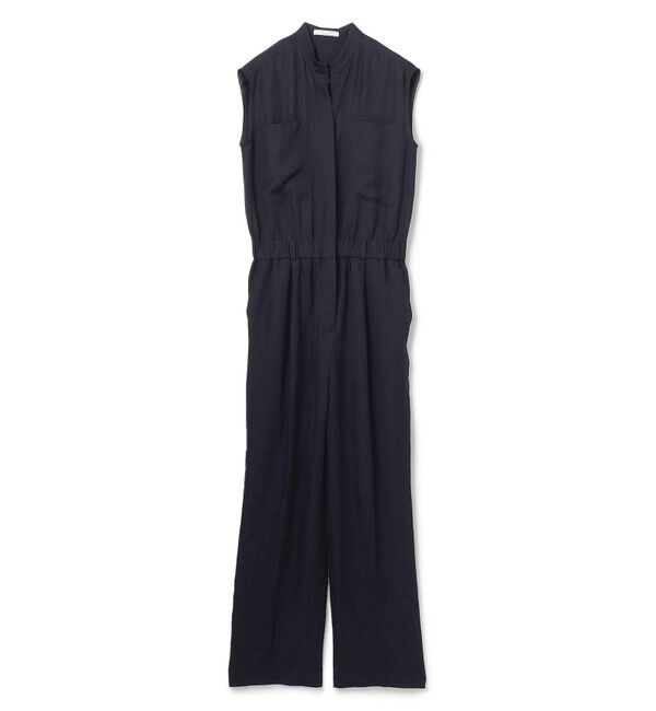 BEIGE,「【洗える】BERNARD / リネンノースリーブオールインワン」|オールインワン|