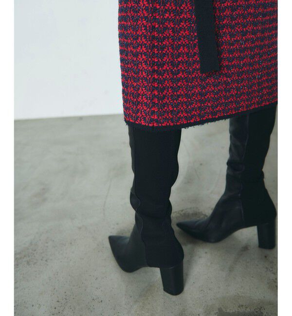 Diagram「バイカラージャガードニットワンピース」|ワンピース|