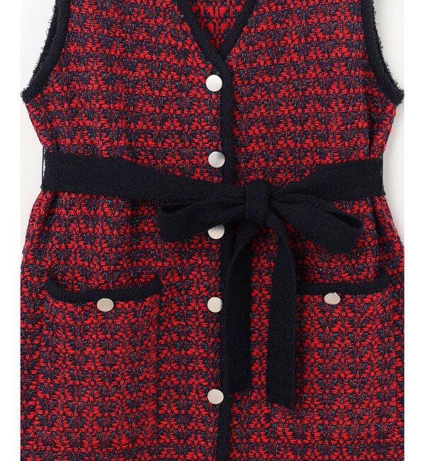 Diagram「バイカラージャガードニットワンピース」|ワンピース|