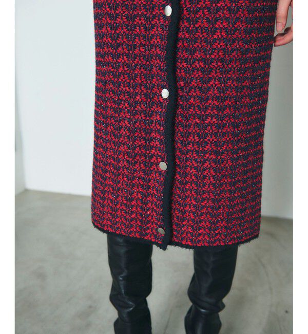 Diagram「バイカラージャガードニットワンピース」|ワンピース|