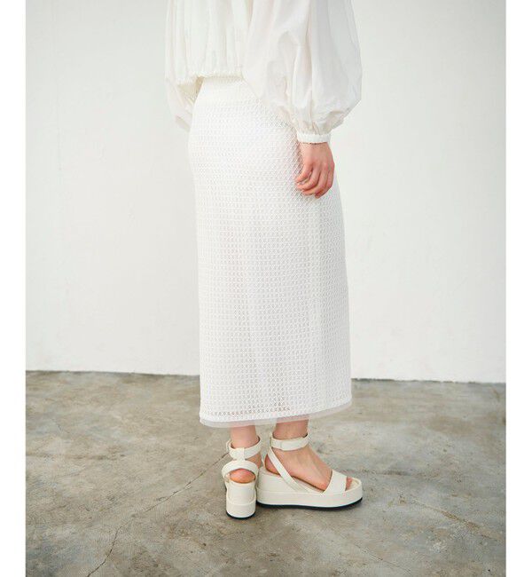 Diagram「ラッセルメッシュスカート」|スカート|