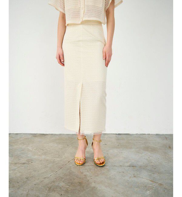 Diagram「ラッセルメッシュスカート」|スカート|