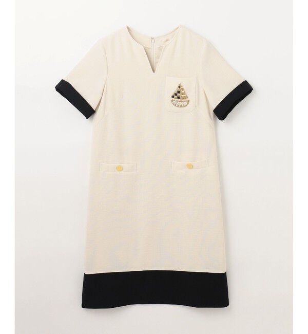 Grace Class「ビジューエンブレムワンピース」|ワンピース|