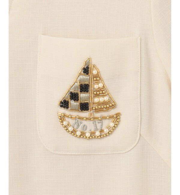 Grace Class「ビジューエンブレムワンピース」|ワンピース|