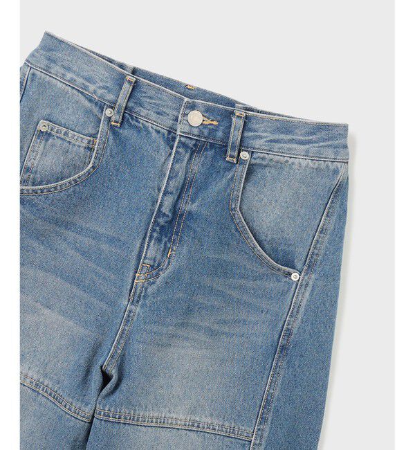 Diagram「ライン切替デニムパンツ」|デニム|