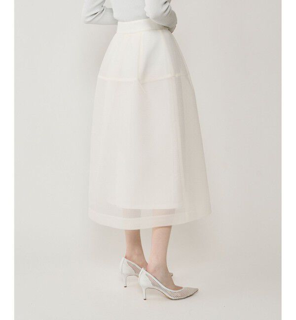 GRACE CONTINENTAL「ダンボールメッシュスカート」|スカート|