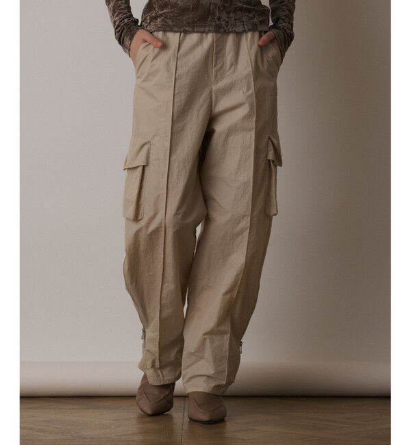 GRACE CONTINENTAL「ナイロンジップカーゴパンツ」|その他|