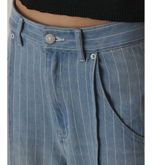 Diagram「ヒッコリーデニムワイドパンツ」|デニム|