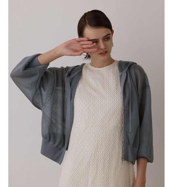 Diagram「シアーニットパーカー」|パーカー|グレー