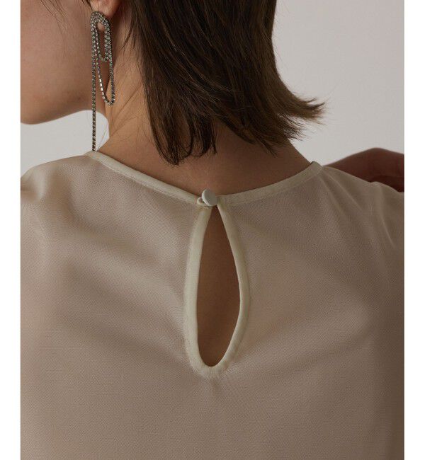 GRACE CONTINENTAL「バルーンチュールトップ」|シャツ・ブラウス|