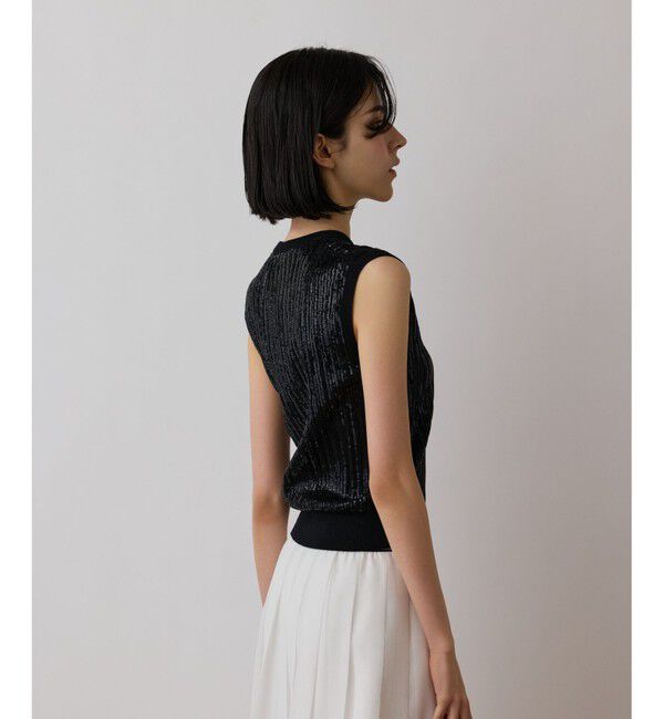 Diagram「スパンコールニットノースリーブ」|その他|