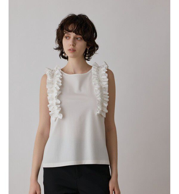 GRACE CONTINENTAL「フリルカットトップ」|その他|