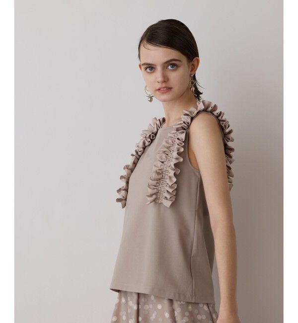 GRACE CONTINENTAL「フリルカットトップ」|その他|