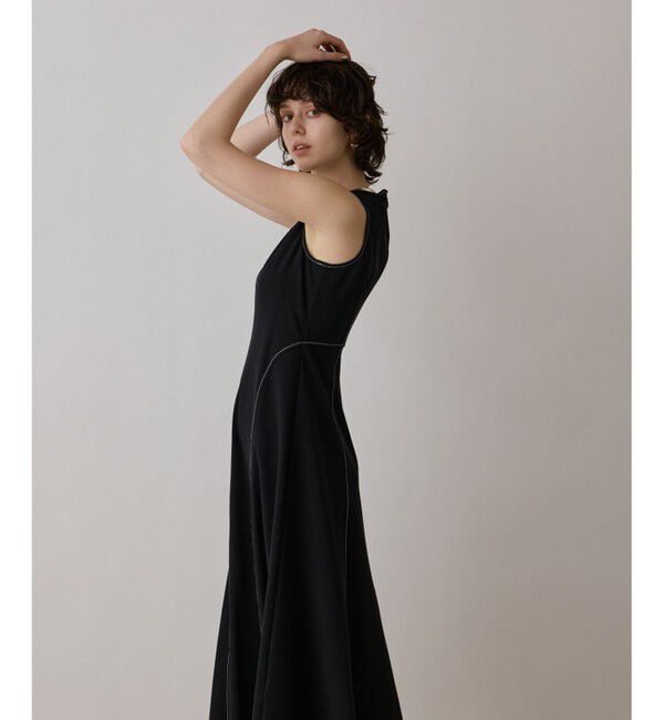 GRACE CONTINENTAL「ステッチカットワンピース」|ワンピース|