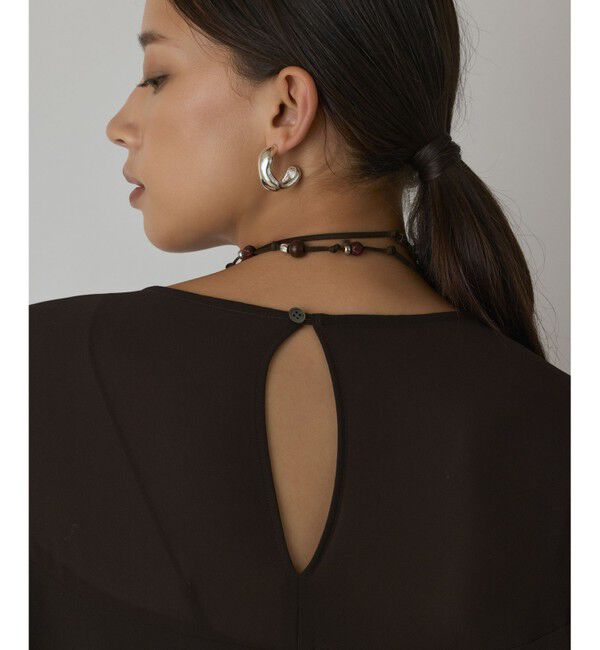 GRACE CONTINENTAL「シフォンフリルブラウス」|シャツ・ブラウス|