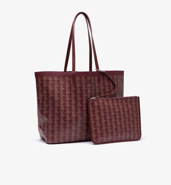 LACOSTE「ゼリー コーテッドキャンバスミディアムトートバッグ」|トートバッグ|