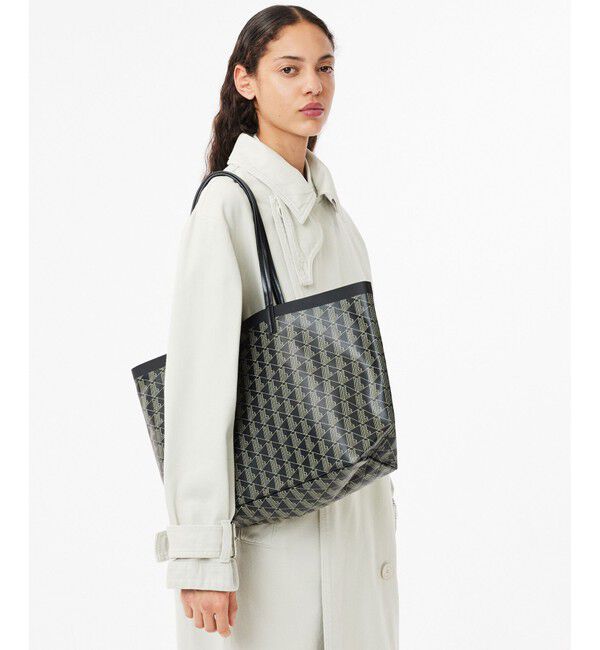 LACOSTE「ゼリー コーテッドキャンバスミディアムトートバッグ」|トートバッグ|