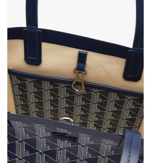 LACOSTE「ゼリー コーテッドキャンバスミディアムトートバッグ」|トートバッグ|