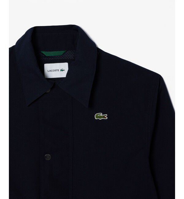 LACOSTE「撥水スナップボタンジャケット」|ブルゾン・スタジャン|