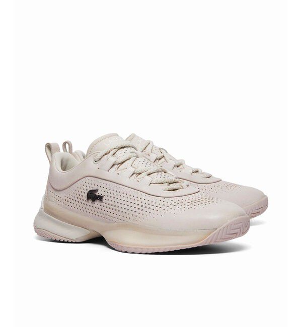 LACOSTE「メンズ AG-LT PREMIUM 125 2 SMA」|スニーカー|ホワイト&times;ホワイト