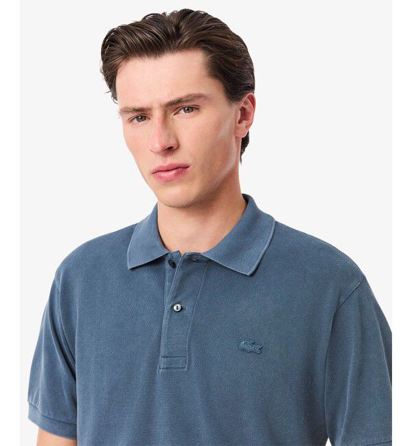 LACOSTE「L.12.12ウォッシュエフェクト」|ポロシャツ|