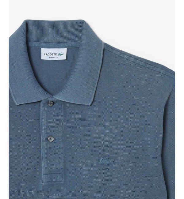 LACOSTE「L.12.12ウォッシュエフェクト」|ポロシャツ|