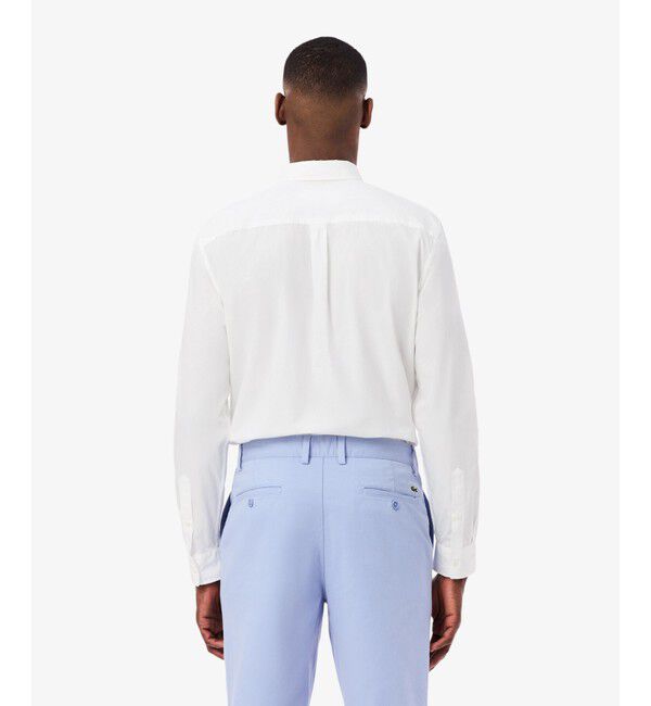 LACOSTE「エッセンシャルワントーンボタンシャツ」|シャツ・ブラウス|