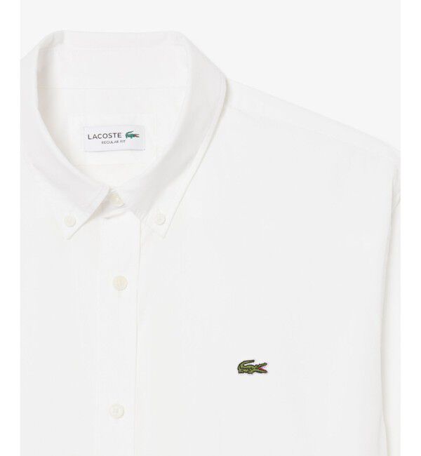 LACOSTE「エッセンシャルワントーンボタンシャツ」|シャツ・ブラウス|