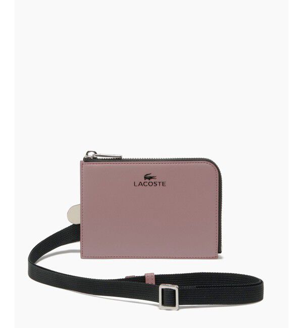 LACOSTE「スマホストラップ＆ポーチセット」|コインケース|