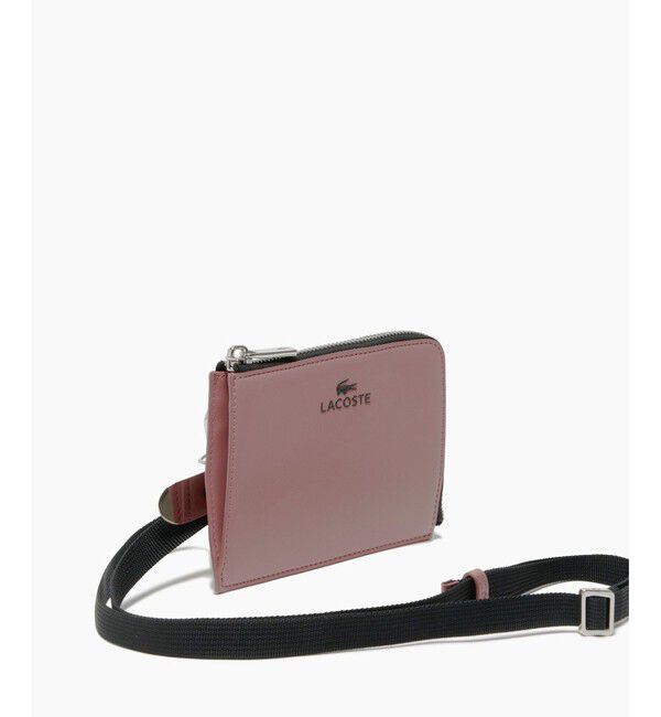 LACOSTE「スマホストラップ＆ポーチセット」|コインケース|