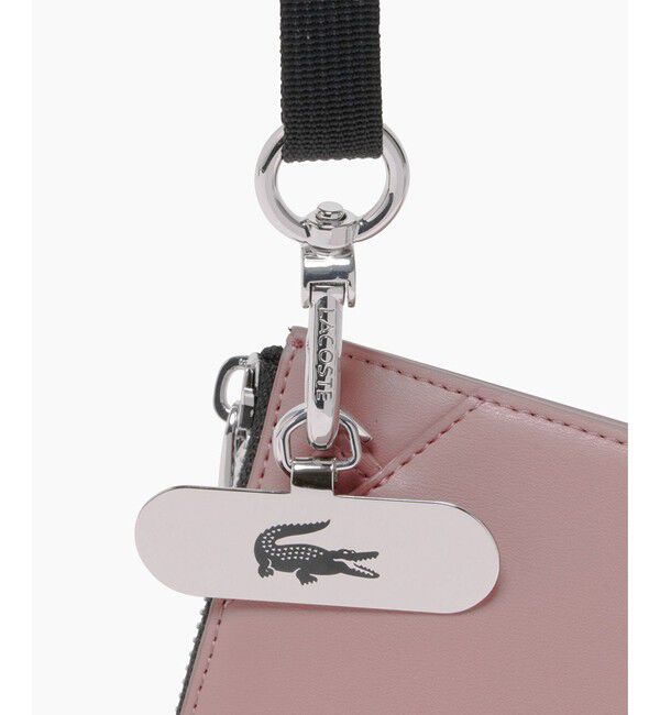 LACOSTE「スマホストラップ＆ポーチセット」|コインケース|