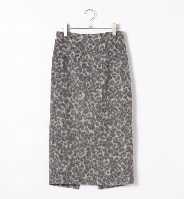 Rie Miller「ひょう柄タイトスカート」|タイト|
