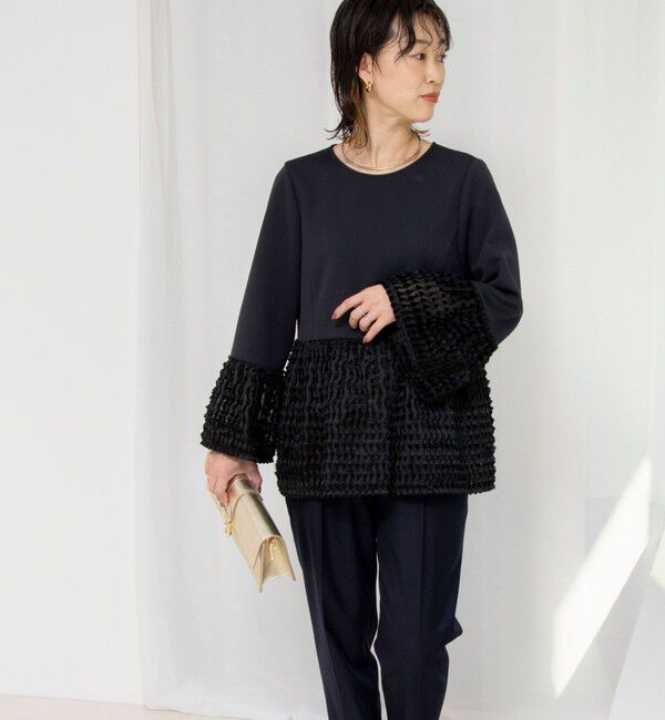 NOLLEY'S sophi「ウール混ウォッシャブルインゴムパンツ」|その他|