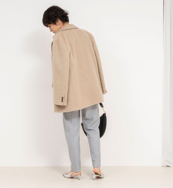 NOLLEY'S「ウォッシャブル裏起毛タックスリムパンツ」|その他|