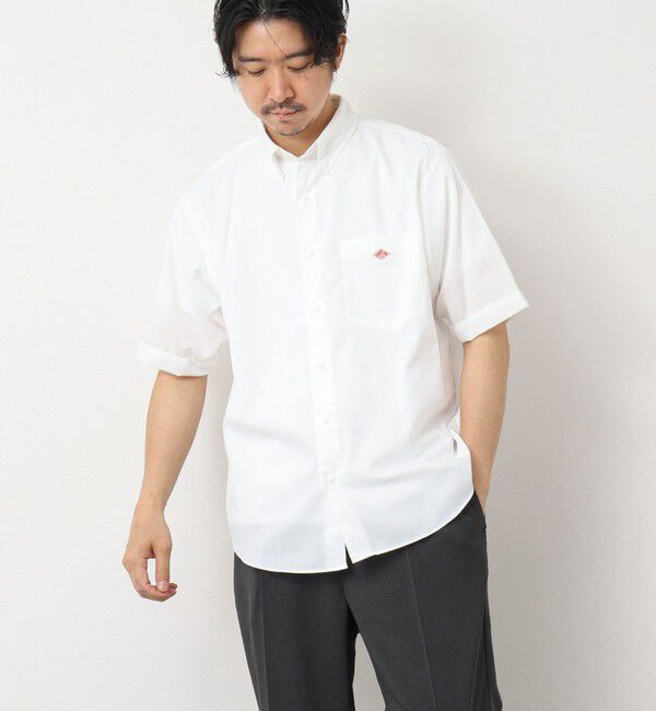 NOLLEY'S goodman「【DANTON/ダントン】DOT BUTTON B.D. SHIRT SS 25SS」|シャツ・ブラウス|