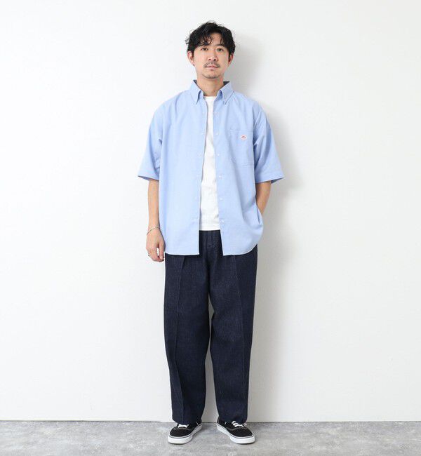 NOLLEY'S goodman「【DANTON/ダントン】DOT BUTTON B.D. SHIRT SS 25SS」|シャツ・ブラウス|