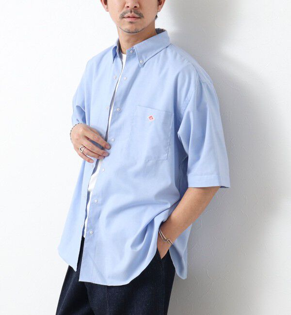 NOLLEY'S goodman「【DANTON/ダントン】DOT BUTTON B.D. SHIRT SS 25SS」|シャツ・ブラウス|