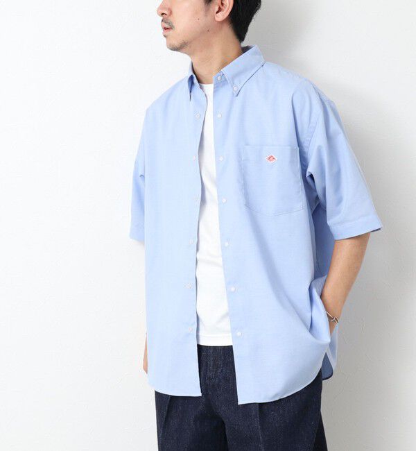 NOLLEY'S goodman「【DANTON/ダントン】DOT BUTTON B.D. SHIRT SS 25SS」|シャツ・ブラウス|