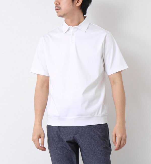 NOLLEY'S goodman「《ビジカジ対応》シルケットスムース ドレスポロ ビズポロ 25SS」|ポロシャツ|