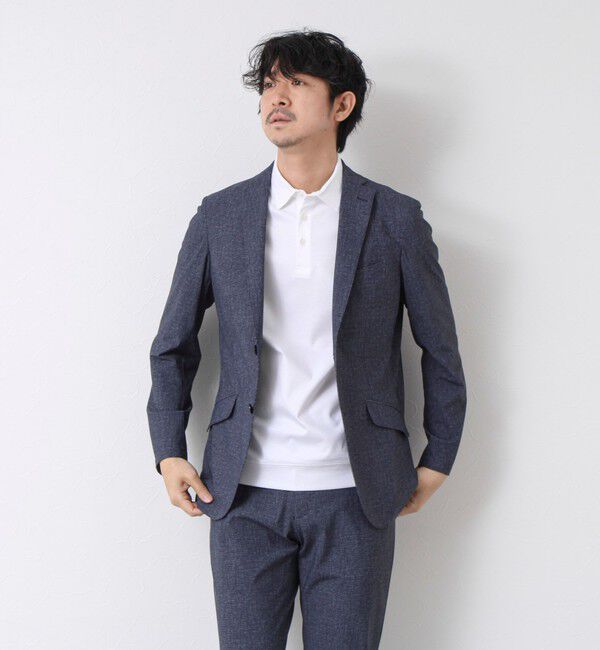 NOLLEY'S goodman「《ビジカジ対応》シルケットスムース ドレスポロ ビズポロ 25SS」|ポロシャツ|