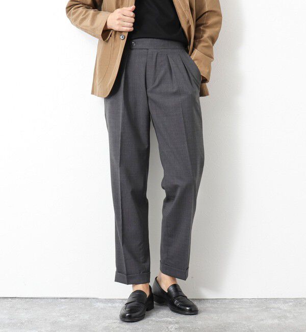 WORK ABOUT「NSN アジャスター付2タックスラックス 25SS」|スラックス|