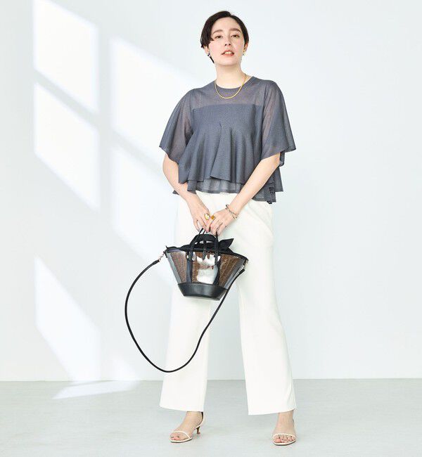 NOLLEY'S sophi「シアーティアードプルオーバーニット」|ニット・セーター|