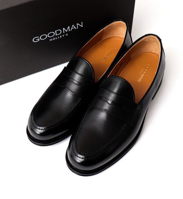 NOLLEY'S goodman「コインローファーシューズ フェニックス2 日本製」|ビジネス・ドレスシューズ|ブラック