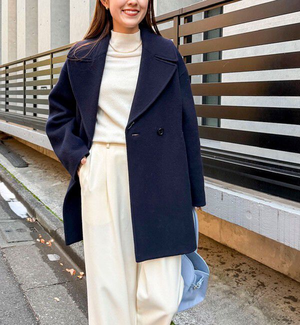 SP140リバーコート起毛メルトン仕上げ（NOLLEY'S）｜ルミネの