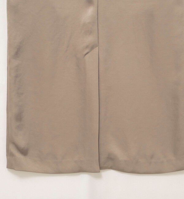 MAQWEL「【MAQWEL/マクウェル】ウォッシャブルサテンワンピース」|ワンピース|