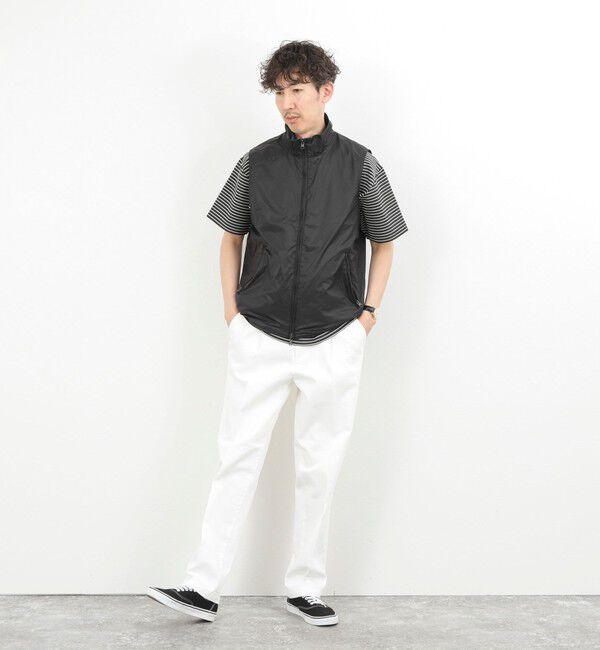 NOLLEY'S goodman「【TAION/タイオン】NON DOWN MILITARY R/S HI NECK VEST 26SS」|ベスト・ジレ|