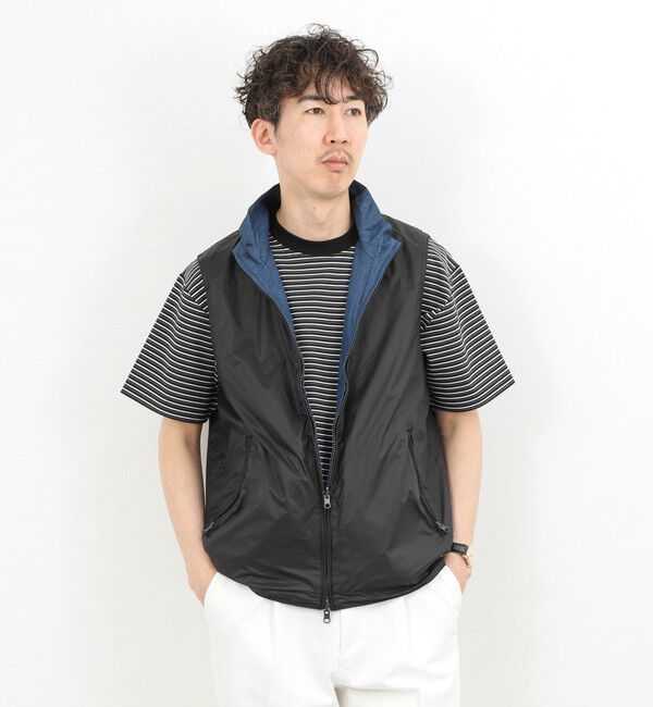 NOLLEY'S goodman「【TAION/タイオン】NON DOWN MILITARY R/S HI NECK VEST 26SS」|ベスト・ジレ|