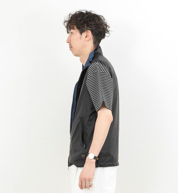 NOLLEY'S goodman「【TAION/タイオン】NON DOWN MILITARY R/S HI NECK VEST 26SS」|ベスト・ジレ|